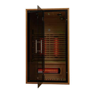 Tam spektrum kızılötesi <span class=keywords><strong>Sauna</strong></span> 1 kişi <span class=keywords><strong>Mini</strong></span> kızılötesi iç mekan <span class=keywords><strong>Sauna</strong></span> odası - Product Image 3