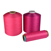 100% Polyester DTY Filament Textured Fancy Yarn High Tenacity Dyed Yarn for Weaving and Knitting