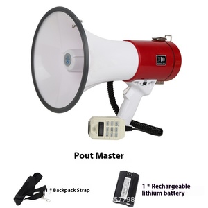 XB-66ลำโพงแบบพกพา80W 12V แบตเตอรี่ลิเธียมโทรโข่งเชียร์ฮอร์น USB ไร้สาย - Product Image 6