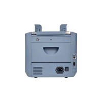 Compteur de billets multi-devises de qualité bancaire WEIRONG avec reconnaissance automatique, vitesse de 1200 pièces/min, imprimante externe et calibrage CIS