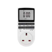 Temporizador Digital Electrónico Mini Impermeable de Fábrica Directa, Enchufe Programable Semanal Digital LCD