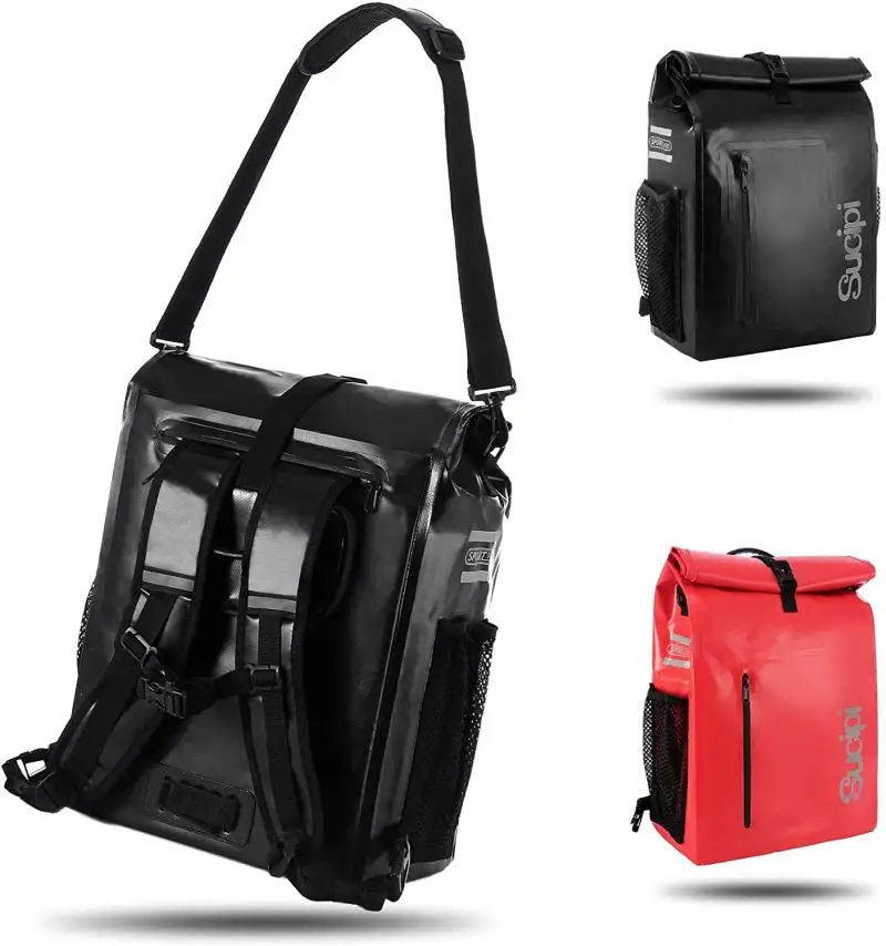 High quality 15L waterproof bicycle pannier bag For cycling
