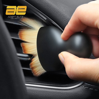 Brosse de dépoussiérage professionnelle multi-usages pour voiture, poils en nylon doux, respectueuse des fentes de climatisation, des sièges en cuir, des panneaux de porte et de l'électronique