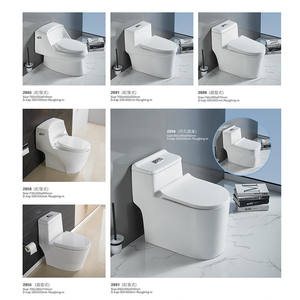 <span class=keywords><strong>WC</strong></span> monobloc en céramique pour salle de bain, vente en gros - Product Image 4