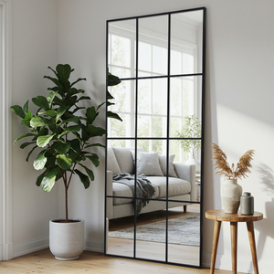 Hot bán phòng khách hình chữ nhật lớn độc đáo tầng thường vụ gương hộ gia đình treo tường - Product Image 1