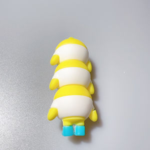 Llavero Personalizable con Bloques Apilables, Cubos Blancos en Forma de Huevo, Colgantes para Llaves de Coche, Adorno Decorativo para Mochila, Hecho de PVC <span class=keywords><strong>o</strong></span> Resina - Product Image 4