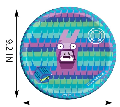 Plato llano de 9 pulgadas*20