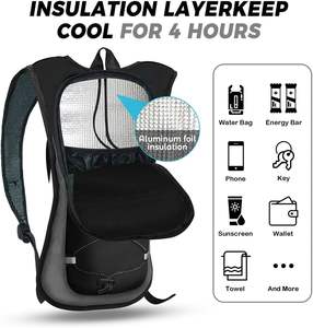 Échantillon gratuit Sac d'hydratation tactique pour hommes et femmes avec vessie d'eau pour la randonnée en plein air et le camping - Product Image 6