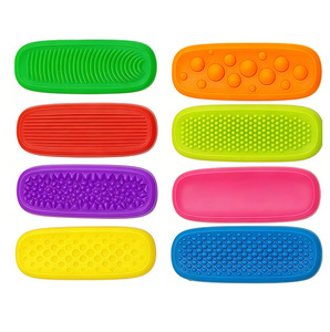 Striscia Sensoriale in Silicone con Ventosa, Bestseller Transfrontaliero; Antistress per Bambini e <span class=keywords><strong>Adulti</strong></span> con <span class=keywords><strong>ADHD</strong></span> e Ansia - Product Image 1