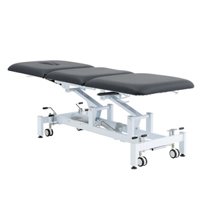 Attrezzatura Terapeutica Lettino Elettrico Completamente Nero per Esami Osteopatici Bobath Lettino per Massaggi Tavolo per Trattamenti Fisioterapici - Product Image 6