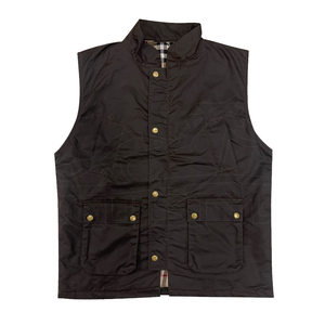 Mens Casual Canvas <b>Vests</b> Chocolate Brown Lightweight Durable Breathable Winter Outdoor <b>Utility</b> <b>Vest</b> Rugged Custom Design - Product Image 1