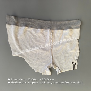 Trapos de algodón 100% reciclados para limpieza, absorbentes, para exportación - Product Image 3