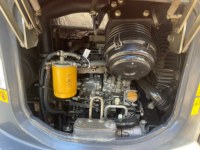 Excavatrice sur chenilles d'occasion Hitachi ZX35 de 3,5 tonnes avec moteur Yanmar 34KW, modèle 2024, capacité de godet de 0,2m³, origine Japon, 1100 heures de fonctionnement, matériel de chantier
