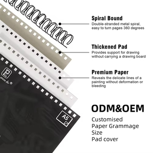 <span class=keywords><strong>Set</strong></span> da Disegno Panwenbo 43 Pezzi con Matite in Grafite, Carboncino, Acquerello, Sfumini, Blocco da Disegno e Kit per Schizzi - Product Image 6