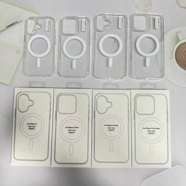 High Quality Zhenyuan Waterproof Transparent Shockproof Electroplate TPU+PC Phone Case for 16 17 18 PRO