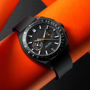 Montre chronographe élégante, sportive, de plein air, en titane, avec cadran Panda, verre saphir, mouvement à quartz - Product Image 5
