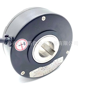 Yuheng <b>Optics</b> Rotary Encoder ZKD-24-819.2BM10P-G05L-5M Incremental Open Center 100mm For Elevator - Product Image 2