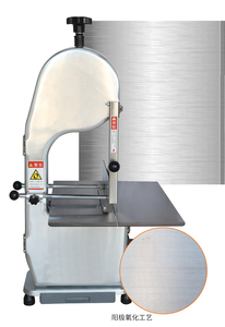 Machine à découper les os électrique commerciale entièrement automatique de petite taille pour le bœuf, le porc, les côtes et autres os, avec composant moteur central - Product Image 4
