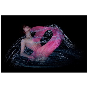 Arte de pared decorativo para el hogar moderno, pizarra de cristal, pintura al óleo Digital en caja de luz, caja de sombra enmarcada, pintura de desnudo Oriental - Product Image 1
