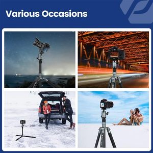 Fotopro tripod cho máy ảnh máy quay phim nhỏ gọn du lịch Tripod đứng nhôm Tripod và <span class=keywords><strong>Monopod</strong></span> cho DSLR máy ảnh - Product Image 3