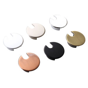 Cache-câble rond détachable Xiduo en métal de 35 mm, anti-poussière, pour gestion de câbles de bureau - Product Image 2