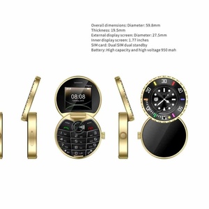 Nuovo <span class=keywords><strong>Telefono</strong></span> Flip MINI a Doppio Schermo 1.8 Pollici con Batteria Integrata, Scheda Madre MTK, Illuminazione Scorrevole e Personalizzazione - Product Image 3