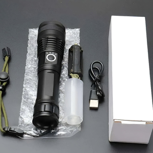 Fornitore di torcia elettrica professionale a lunga distanza all'aperto lumen alluminio EDC potente torcia a Led per il campeggio - Product Image 6