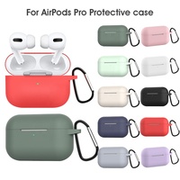 Étui en Silicone Sans Fil pour AirPods Pro 2ème 3ème Génération, Étanche, Écologique, Antidérapant et Anti-Choc