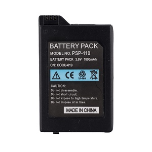 بطارية بديلة أصلية REAL CAP <span class=keywords><strong>PSP</strong></span>-110 بسعة 1800 مللي أمبير لأجهزة سوني بلاي ستيشن المحمولة PSP1000 وPSP2000 وPSP3000، بطاريات أصلية من المصنع - Product Image 1