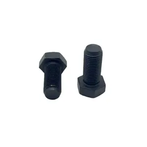 Black Screw Bolt Fastener Carbon Steel Hexagon Bolts Hexagon Screw Hexagonal Screw