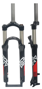 Fourche de suspension <span class=keywords><strong>pour</strong></span> vélo de 26 à 27,5 pouces, en alliage de magnésium, fourche mécanique <span class=keywords><strong>pour</strong></span> <span class=keywords><strong>VTT</strong></span>, ressort à air, <span class=keywords><strong>accessoires</strong></span> de cyclisme - Product Image 2