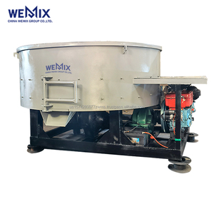 Mezclador de cemento vertical de boca plana JW3000 Mezclador de mortero de cemento mezclador vertical de boca plana - Product Image 1