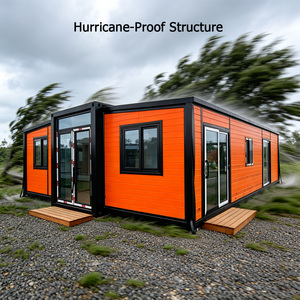 Casa Contenedor Expandible Personalizada de 2-3 Dormitorios, Villa Prefabricada Plegable, Moderna, Impermeable, con Paneles Sándwich, Apartamento Hotel - Product Image 4