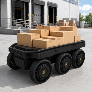 Plataforma Autónoma 6WD con Chasis UGV, Impermeable IP67, con Control por Cable, Híbrida Diésel, para Manejo de Materiales en Terrenos Difíciles - Product Image 2
