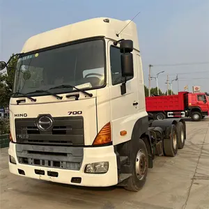 Camión Tractor Hino usado China Precio más bajo Buen estado Camión Tractor Hino usado 700 para semirremolque