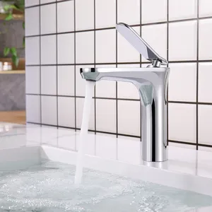 Modern tasarım havza su musluk bataryası banyo musluk pirinç banyo lavabo musluğu