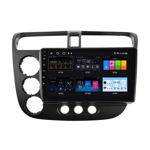 Haudio 2 DIN Android đài phát thanh xe máy nghe nhạc đa phương tiện cho Honda Civic 2001-2005 Navigation GPS âm thanh stereo Wifi Carplay đầu đơn vị - Product Image 1