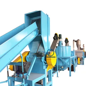 New designed waste PET plastic bottles recycling making machine factory