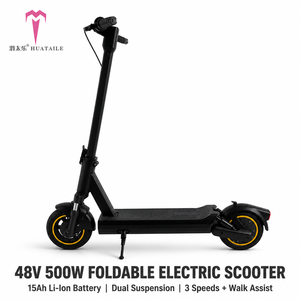 New arrival 48V Foldable <strong>Electric</strong> <strong>Scooter</strong> Lithium Battery Aluminum Alloy Frame Front Suspension Headlight Tail Light Wholesale - Product Image 1