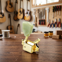Accordeur de style vintage E32BB en or, fabriqué en Corée, pièces et accessoires pour guitare