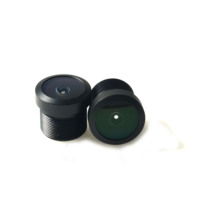 OKSEE Lente Gran Angular de 90 Grados 2.4mm F2.0 M12 con Enfoque Manual OKS-3919 IP69 Impermeable para Cámara de Coche, CCTV, Cámara IP de Seguridad