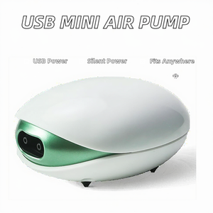 Mini Bomba de Aire para <span class=keywords><strong>Acuario</strong></span> de Plástico Recargable por USB para Peceras con Piedra Difusora de Aire, Diseño Ecológico, Silencioso y de Ahorro de Energía - Product Image 2
