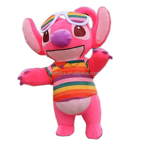 Disfraz Inflable <span class=keywords><strong>Gigante</strong></span> Personalizado de Funtoys, Mascota de <span class=keywords><strong>Lilo</strong></span> y Stitch, Divertido Disfraz de Personajes de Dibujos Animados para Actuaciones - Product Image 2