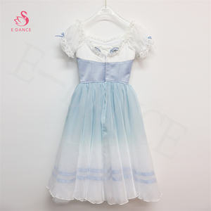 <span class=keywords><strong>Jupe</strong></span> longue de ballet pour filles Robe de danse <span class=keywords><strong>Tutu</strong></span> de ballet Giselle <span class=keywords><strong>Jupe</strong></span> de ballet romantique - Product Image 6