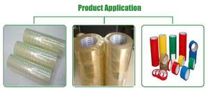 Máquina de envoltura retráctil para cintas adhesivas, rollo de cinta de color, eficiente, automático - Product Image 6