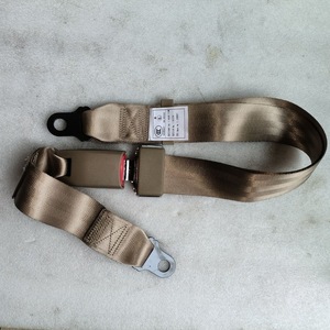 Accessoires de bus OEM authentiques <span class=keywords><strong>Ceinture</strong></span> de sécurité beige à deux points pour Toyota Coaster - Product Image 2