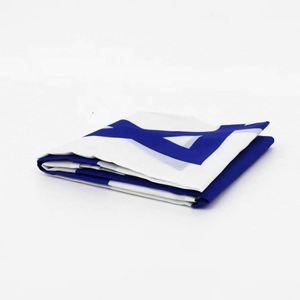 Banderas de Tela de Poliéster de 90*150cm (3*5 pies) con la Bandera Nacional Verde y Blanca, 68D, con Logotipo Personalizado, Duraderas - Product Image 5