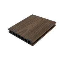 Plancher en composite bois-plastique (WPC) de deuxième génération, imperméable, résistant aux UV, moderne, populaire, bon marché, de la meilleure qualité, pour terrasse extérieure