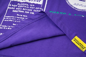 เสื้อยืดกันไอไซรัปของผู้ชายยี่ห้อดังพิมพ์ลายคลาสสิกแบบสแกนได้เสื้อแขนสั้นสำหรับผู้ชาย - Product Image 6