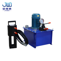 Presse hydraulique de forgeage à froid pour barres d'armature en acier au carbone de 16mm-32mm, machine de connexion haute performance 5.5KW 100Mpa avec moteur JWD, garantie 3 ans